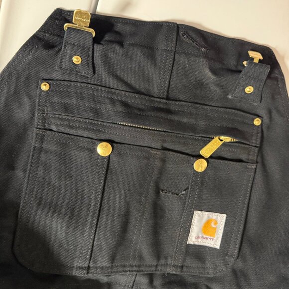 *NEW* Carhartt Relaxed Fit Duck Bib Overall - Picture 10 of 10